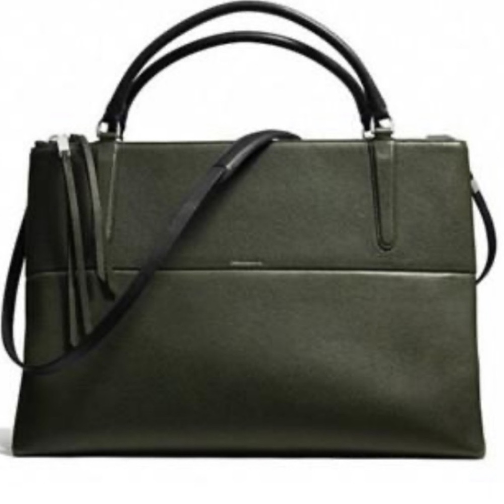 Coach Pebbled Leather Borough Bag #28160 - Picture 2 of 6